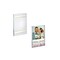 Azar Displays Clear Acrylic 4'' x 6'' Adhesive U-Frame, 2PK 122010-GS-2PK - alternate 1